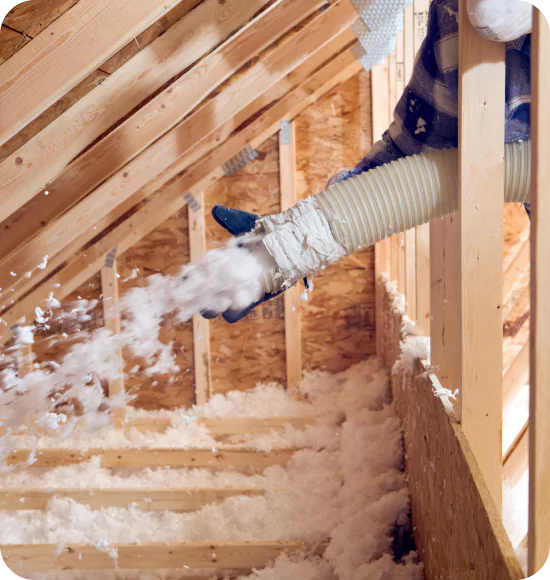 Blown-Insulation